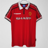 98-99 Manchester United home Retro Jersey Thailand Quality