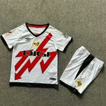 Kids kit 24-25 Rayo Vallecano home Thailand Quality