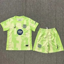 Kids kit 24-25 FC Barcelona Third Away Thailand Quality