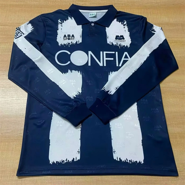 Long sleeve 95-96 CF Monterrey Away Retro Jersey Thailand Quality