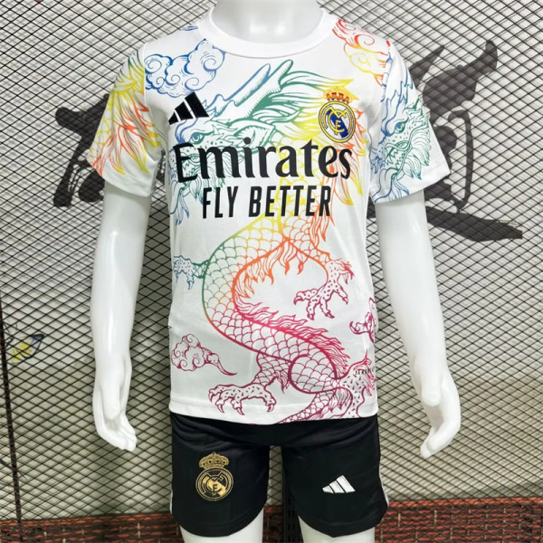 Kids kit 24-25 Real Madrid (Special edition) Thailand Quality