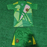 Kids kit 2024 Germany (Goalkeeper) Thailand Quality