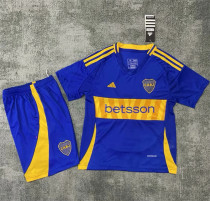 Kids kit 24-25 CA Boca Juniors home Thailand Quality