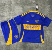Kids kit 24-25 CA Boca Juniors home Thailand Quality