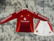 Long sleeve 24-25 Manchester United home Set.Jersey & Short High Quality