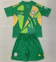 Kids kit 24-25 Aston Villa (Goalkeeper) Thailand Quality