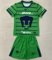 Kids kit 24-25 Pumas UNAM (Goalkeeper) Thailand Quality