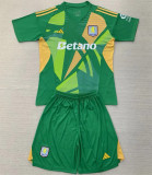 24-25 Aston Villa (Goalkeeper) Set.Jersey & Short High Quality