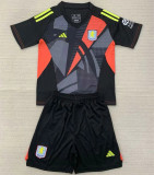 Kids kit 24-25 Aston Villa (Goalkeeper) Thailand Quality