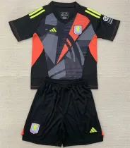 Kids kit 24-25 Aston Villa (Goalkeeper) Thailand Quality