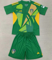 Kids kit 24-25 Leeds United (Goalkeeper) Thailand Quality