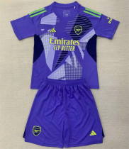 Kids kit 24-25 Arsenal (Goalkeeper) Thailand Quality
