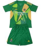 24-25 Real Madrid (Goalkeeper) Set.Jersey & Short High Quality