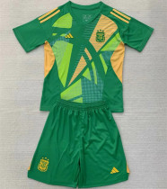 Kids kit 2024 Argentina (Goalkeeper) Thailand Quality