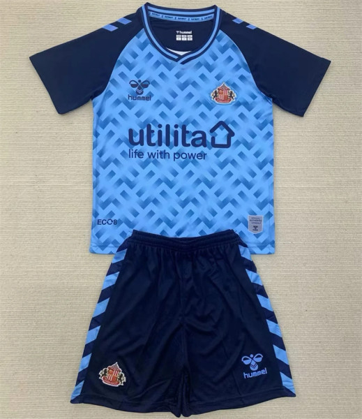 Kids kit 24-25 Sunderland AFC (Goalkeeper) Thailand Quality