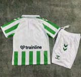 Kids kit 24-25 Real Betis home Thailand Quality