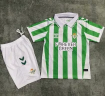 Kids kit 24-25 Real Betis home Thailand Quality