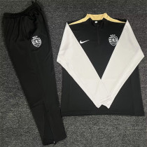 24-25 Sporting Lisbon (black) Adult Sweater tracksuit set