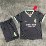 Kids kit 24-25 AC Milan Third Away Thailand Quality