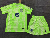 24-25 FC Barcelona Third Away Set.Jersey & Short High Quality