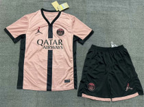 24-25 Paris Saint-Germain Third Away Set.Jersey & Short High Quality