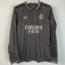 24-25 Real Madrid Third Away Long sleeve Thailand Quality