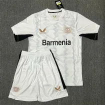 24-25 Leverkusen Away Set.Jersey & Short High Quality