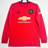 Long sleeve 19-20 Manchester United home Retro Jersey Thailand Quality