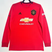 Long sleeve 19-20 Manchester United home Retro Jersey Thailand Quality