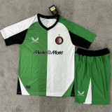 24-25 Feyenoord Rotterdam Third Away Set.Jersey & Short High Quality