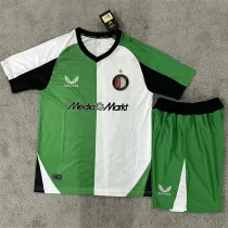 24-25 Feyenoord Rotterdam Third Away Set.Jersey & Short High Quality