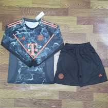 Long sleeve 24-25 Bayern München Away Set.Jersey & Short High Quality