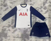 Long sleeve 24-25 Tottenham Hotspur home Set.Jersey & Short High Quality