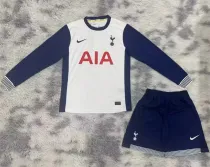 Long sleeve 24-25 Tottenham Hotspur home Set.Jersey & Short High Quality