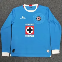 24-25 Cruz Azul home Long sleeve Thailand Quality