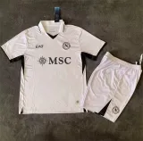 24-25 SSC Napoli Away Set.Jersey & Short High Quality