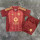 24-25 AS Roma home Set.Jersey & Short High Quality