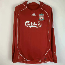 06-08 Liverpool home ( Long sleeve) Retro Jersey Thailand Quality