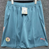 24-25 Manchester City Fourth Away Soccer shorts Thailand Quality