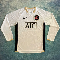Long sleeve 06-07 Manchester United Away Retro Jersey Thailand Quality