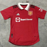 22-23 Manchester United home Player Version Thailand Quality
