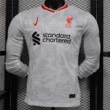 Long sleeve 24-25 Liverpool Third Away Player Version Thailand Quality