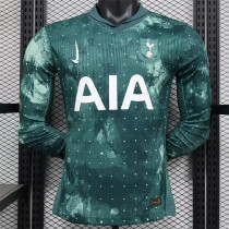 Long sleeve 24-25 Tottenham Hotspur Third Away Player Version Thailand Quality