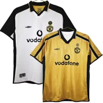 01-02 Manchester United (2 sides 100 Years Souvenir Edition) Retro Jersey Thailand Quality