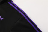 24-25 Adidas (black) Jacket Adult Sweater tracksuit set