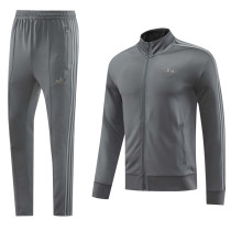 24-25 Adidas (grey) Jacket Adult Sweater tracksuit set
