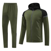 24-25 Puma (blackish green) Jacket and cap set training suit Thailand Qualit