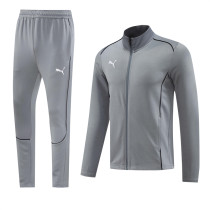 24-25 Puma (grey) Jacket Adult Sweater tracksuit set