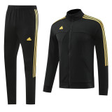 24-25 Adidas (black) Jacket Adult Sweater tracksuit set