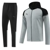 24-25 Puma (grey) Jacket and cap set training suit Thailand Qualit